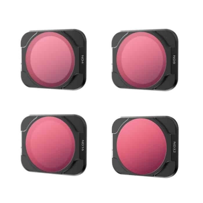 Sunnylife A2S-FI9347 4 in 1 ND4 + ND8 + ND16 + ND32-Objektivfilter für DJI AIR 2S – Bild 2