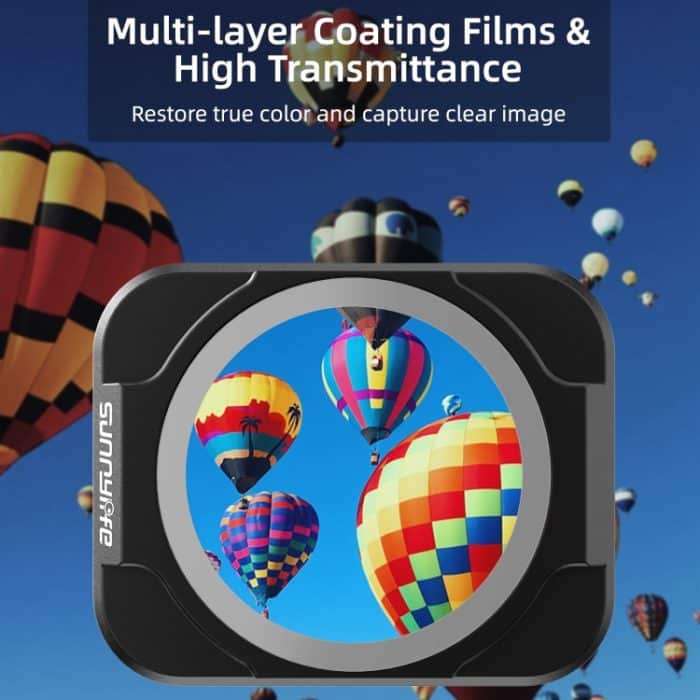 Sunnylife A2S-FI9345 3 in 1 CPL + ND8 + ND16 Objektivfilter für DJI AIR 2S – Bild 6