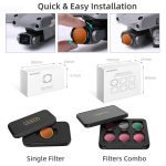 Sunnylife A2S-FI9345 3 in 1 CPL + ND8 + ND16 Objektivfilter für DJI AIR 2S – Bild 9