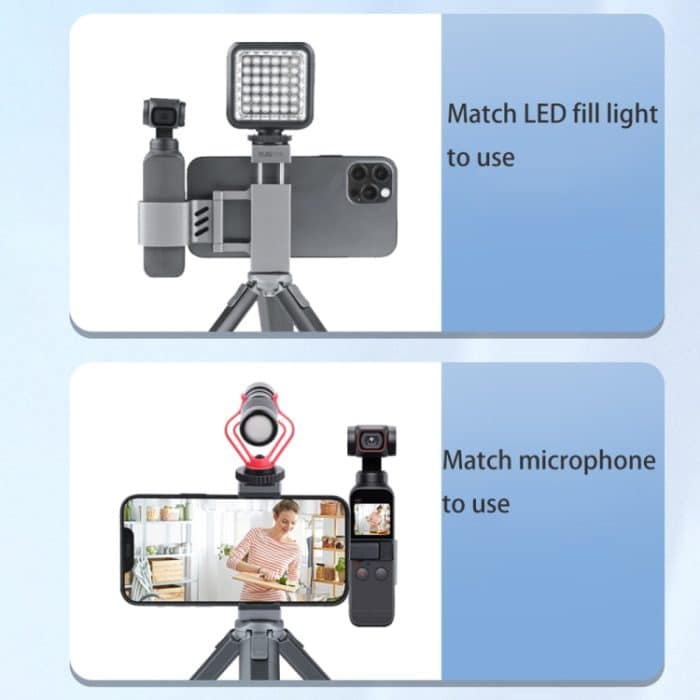 Ruigpro Smartphone Fixierklemme 1/4 Zoll Halter Halterung Halterung für DJI Osmo Tasche / Tasche 2 – Bild 5