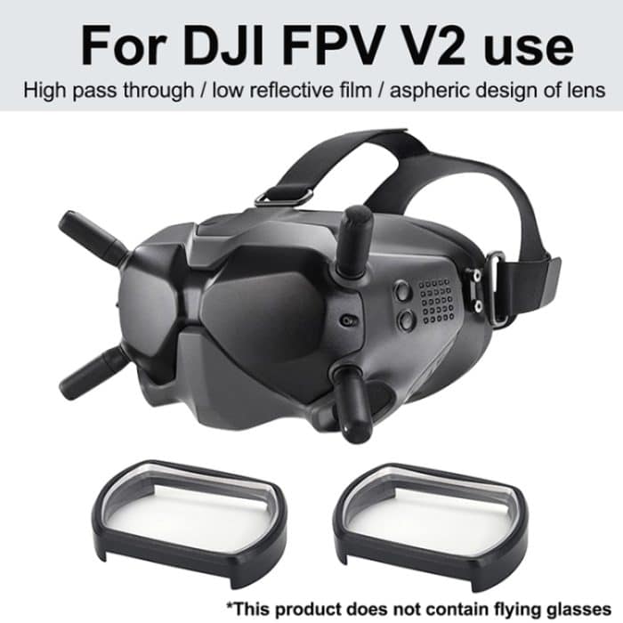 RCSTQ 2 PCS 550 Grad Myopie Gläser Linsen Vision Korrektur Asphärische Linse für DJI FPV-Goggles V2 – Bild 3