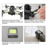 RCSTQ 2 PCs Leuchtaufkleber Nacht Flug Aufkleber für DJI FPV Drohne – Bild 5