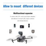 Für DJI Mavic 3 STARTRC Air-Dropping System Thrower Parabolic, For DJI Mavic 3 – Bild 4
