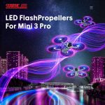 Für DJI Mavic Mini 3 Pro STARTRC 2 Paar farbige LED-Blitzlampen, geräuscharme Propeller, For DJI Mavic Mini 3 Pro – Bild 3