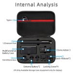 Für DJI Osmo Action 3 Tragetasche, Größe: 21,5 x 29,5 x 10 cm, 21.5 x 29.5 x 10cm – Bild 5