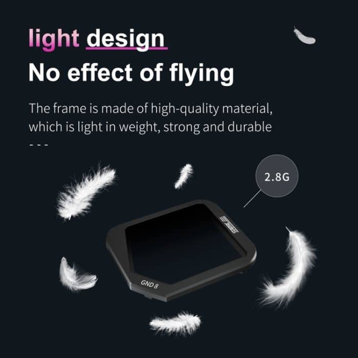 Für DJI Mavic 3 Classic STARTRC GND8 Gradient ND Lens Filter – Bild 7