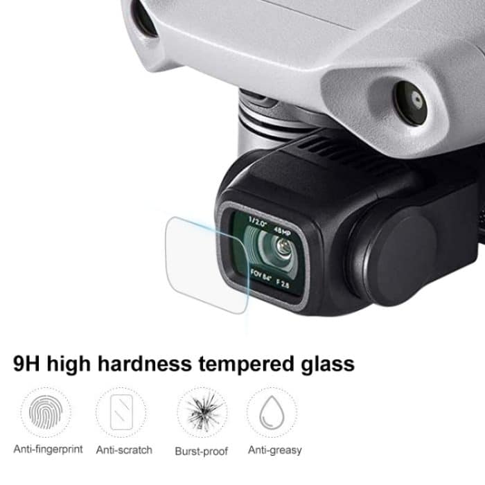 Für DJI Mavic Air 2 Explosionsgeschützter Drone Lens Film aus gehärtetem Glas – Bild 3