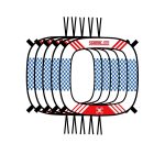 Für DJI FPV STARTRC 5-in-1-Drohnen-Hindernisvermeidungs-Trainingsstrecke Wettkampfübungs-Hindernistor Quadratische Portaltür