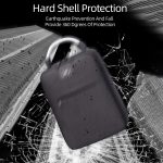 Für DJI Mini 2 SE, stoßfeste Tragetasche mit einer Schulter, Größe: 30 x 22 x 8,5 cm, Black – Bild 3