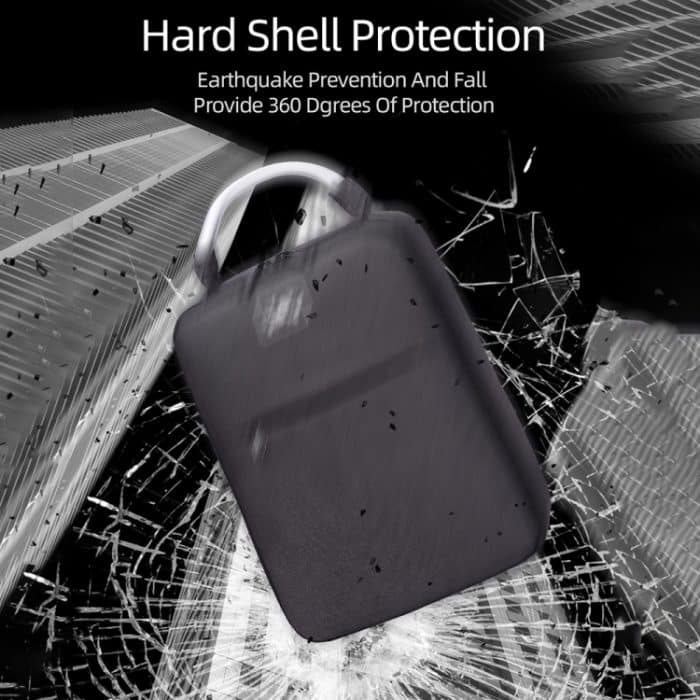 Für DJI Mini 2 SE, stoßfeste Tragetasche mit einer Schulter, Größe: 30 x 22 x 8,5 cm, Black – Bild 3