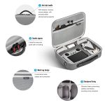 Für DJI Mini 3 Pro / RC mit Bildschirm STARTRC Wasserdichte Schulter-Aufbewahrungstasche Handtasche, For DJI Mini 3 Pro / RC with Screen – Bild 7