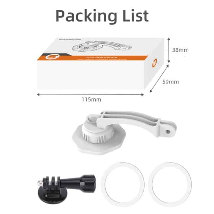 Für DJI OM6 / 5/4/4 SE Sunnylife ZJ561 Magsafe Adapter Telefonhalter, For DJI OM6 / 5 / 4 / 4 SE Magnetic Adapter – Bild 8