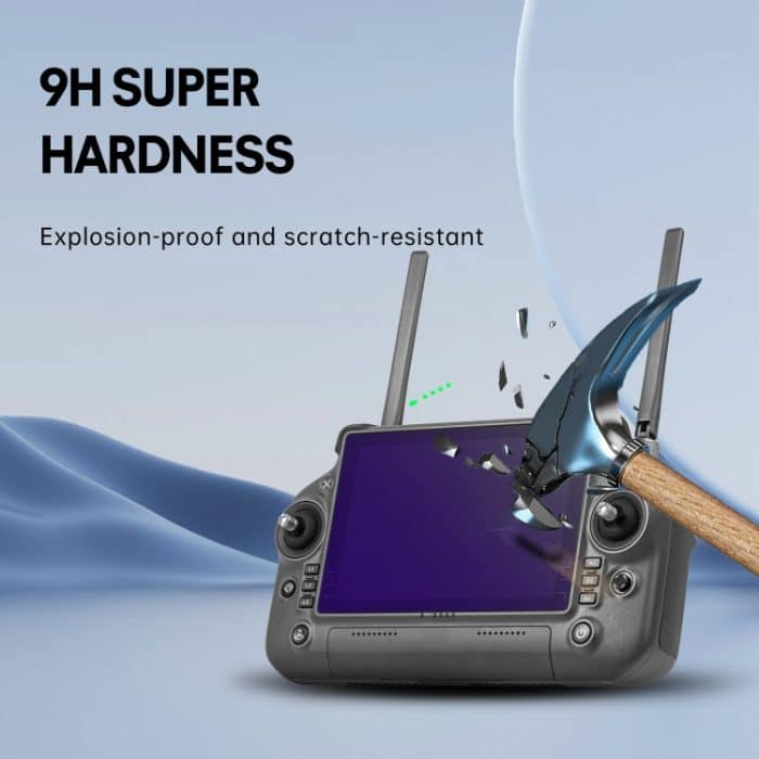 Für DJI RC Plus mit Bildschirm STARTRC 2 Stück mattierte violette Augenschutzfolie aus gehärtetem Glas – Bild 5