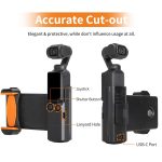 Für DJI OSMO Pocket 3 Sunnylife OP3-AD744 Erweiterter Telefonklemmenhalter mit Aufbewahrungskoffer, OP3-AD744 – Bild 9
