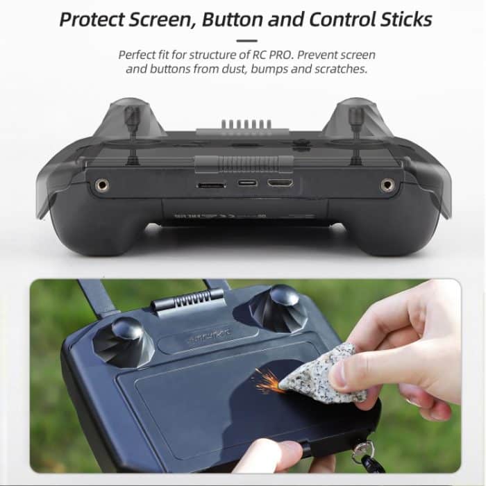 Für DJI RC Pro Sunnylife 2 in 1 Controller-Schutz, Sonnenblende, Bildschirmschutz, Monitor-Sonnenschutz-Abdeckung, For DJI RC Pro – Bild 8