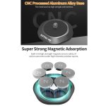 Sunnylife Universal-Magnetfuß aus Metall, 1/4-Zoll-Adapter, drehbarer Ständer aus Aluminiumlegierung, DZ753 – Bild 3