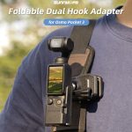 Für DJI OSMO Pocket 3 Sunnylife Erweiterungsadapter, faltbarer Dual-Haken-Adapter, Schutzhüllenhalterung, OP3-AD748 – Bild 2