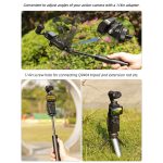 Für DJI OSMO Pocket 3 Sunnylife Erweiterungsadapter, faltbarer Dual-Haken-Adapter, Schutzhüllenhalterung, OP3-AD748 – Bild 6