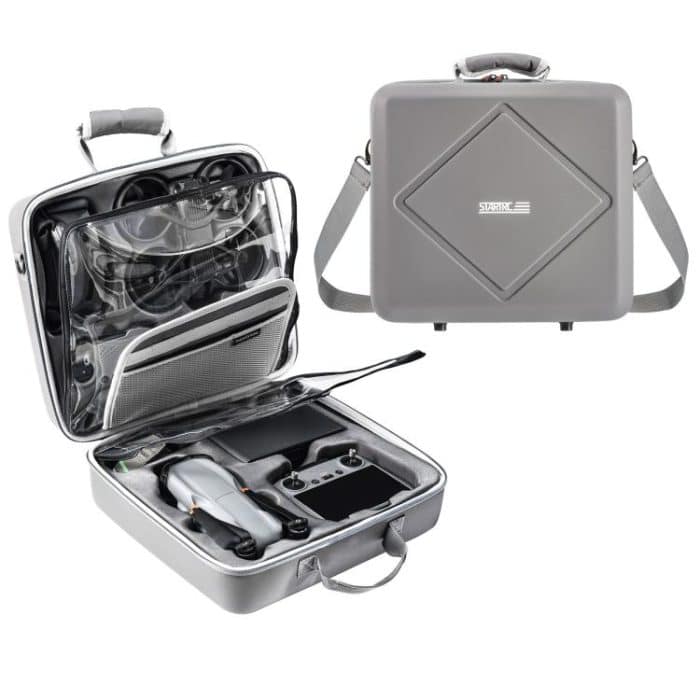 Für DJI Air 3 / Air 3S / Avata 2 STARTRC Dual-Drone Schulter Aufbewahrungstasche PU Handtasche, For DJI Air 3 / Air 3S / Avata 2 – Bild 1