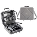 Für DJI Air 3 / Air 3S / Mini 4 Pro STARTRC Dual-Drone Schulter Aufbewahrungstasche PU Handtasche, For DJI Air 3 / Air 3S / Mini 4 Pro