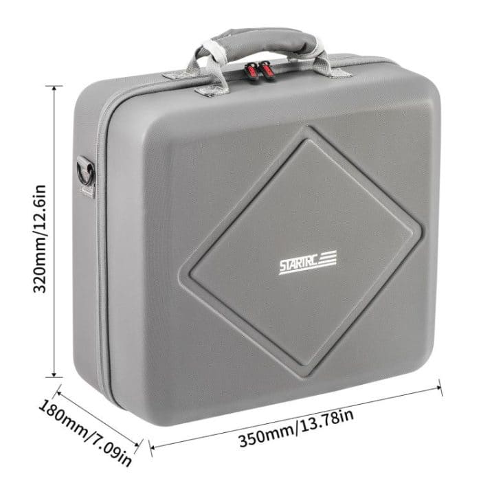 Für DJI Air 3 / Air 3S / Mini 4 Pro STARTRC Dual-Drone Schulter Aufbewahrungstasche PU Handtasche, For DJI Air 3 / Air 3S / Mini 4 Pro – Bild 2