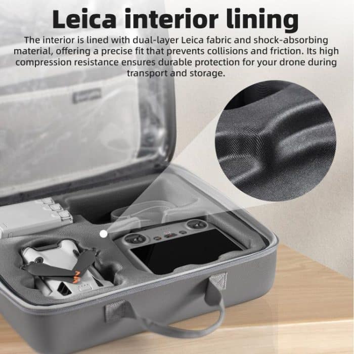 Für DJI Air 3 / Air 3S / Mini 4 Pro STARTRC Dual-Drone Schulter Aufbewahrungstasche PU Handtasche, For DJI Air 3 / Air 3S / Mini 4 Pro – Bild 9