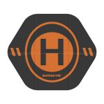 Sunnylife Drohnen-Landeplatz, 35 cm, schnell zusammenklappbar, doppelseitig, wasserdicht, aus Leder, für DJI Neo/Avata 2/Mini 4 Pro, TJP12