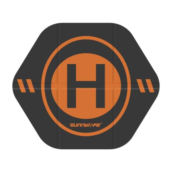 DOP0734YO.jpg Sunnylife Drohnen-Landeplatz, 35 cm, schnell zusammenklappbar, doppelseitig, wasserdicht, aus Leder, für DJI Neo/Avata 2/Mini 4 Pro, TJP12 – Bild 1