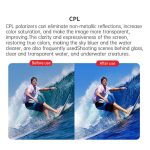 Für DJI Air 3S STARTRC 6 in 1 ND8 ND16 ND32 ND64 UV CPL Objektivfilter – Bild 8