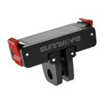 Für DJI Osmo Action 5 Pro/4/3 Sunnylife Faltbare magnetische Schnellwechselhalterung Action-Kamera Selfie-Stick Stativadapter Cam Stand, AD887