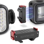 Für DJI Osmo Action 5 Pro / 4 / 3 Sunnylife Magnetischer Quick-Release-Kaltschuhadapter Action-Kamera Fülllicht-Mikrofonadapter, AD938