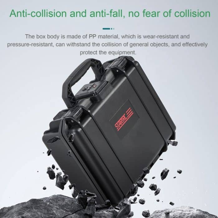 Für DJI Osmo Pocket 3 STARTRC TSA-Kombinationsschloss Wasserdichte EVA ABS-Zweischicht-Koffer-Aufbewahrungsbox, For DJI Osmo Pocket 3 – Bild 5