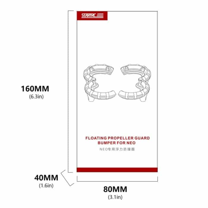 Für DJI Neo STARTRC Light Anti-Sink schwimmender Propellerschutzstoßfänger – Bild 8