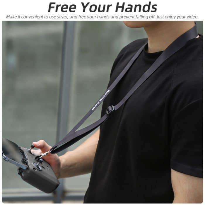 Für DJI Neo / Mini 4 Pro / RC-N3 / RC-N2 / RC-N1 Sunnylife Controller Schutzhülle aus Silikon mit Umhängeband – Bild 4