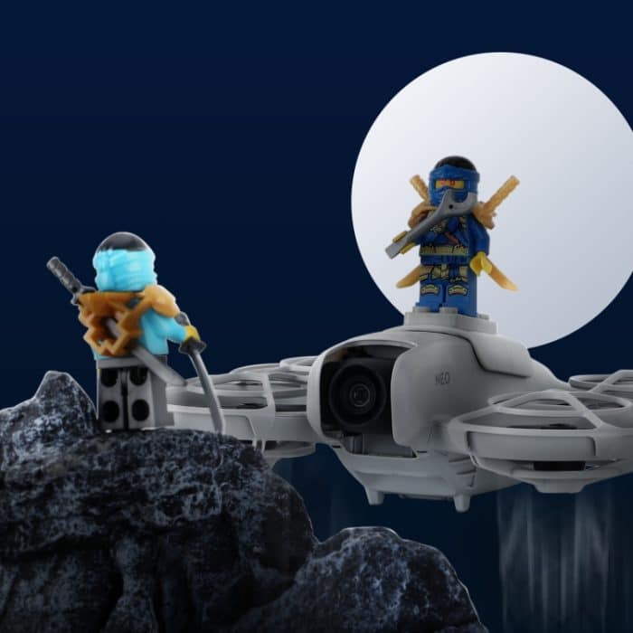 Für DJI Neo Sunnylife Bausteine ​​Adapter Lustige Bausteine ​​Spielzeug Erweiterung Zubehör – Bild 2