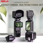 Für DJI OSMO Pocket 3 STARTRC 2 in 1 Gimbal Kamera Objektivabdeckung Sonnenschutz, 2 in 1 Lens Cover Hood – Bild 2