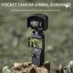 Für DJI OSMO Pocket 3 STARTRC 2 in 1 Gimbal Kamera Objektivabdeckung Sonnenschutz, 2 in 1 Lens Cover Hood – Bild 3
