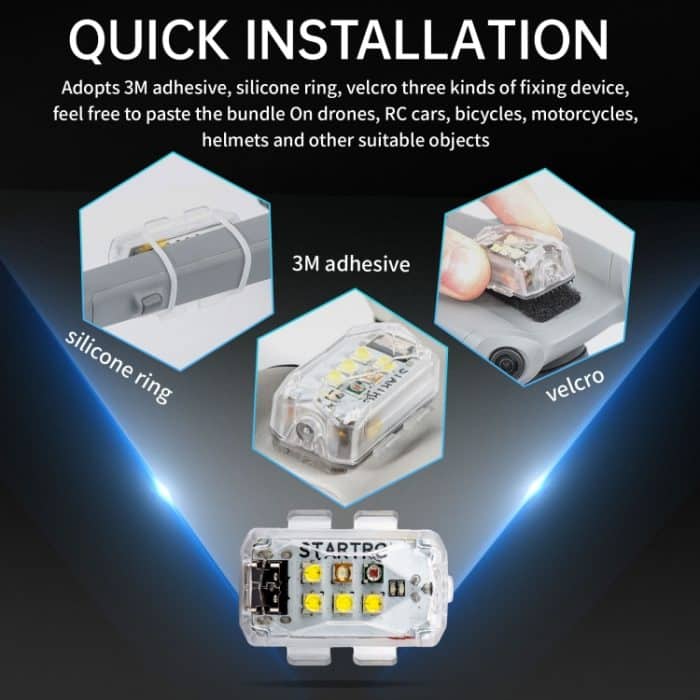 STARTRC Drone Strobe Night Alarm LED-Licht – Bild 6