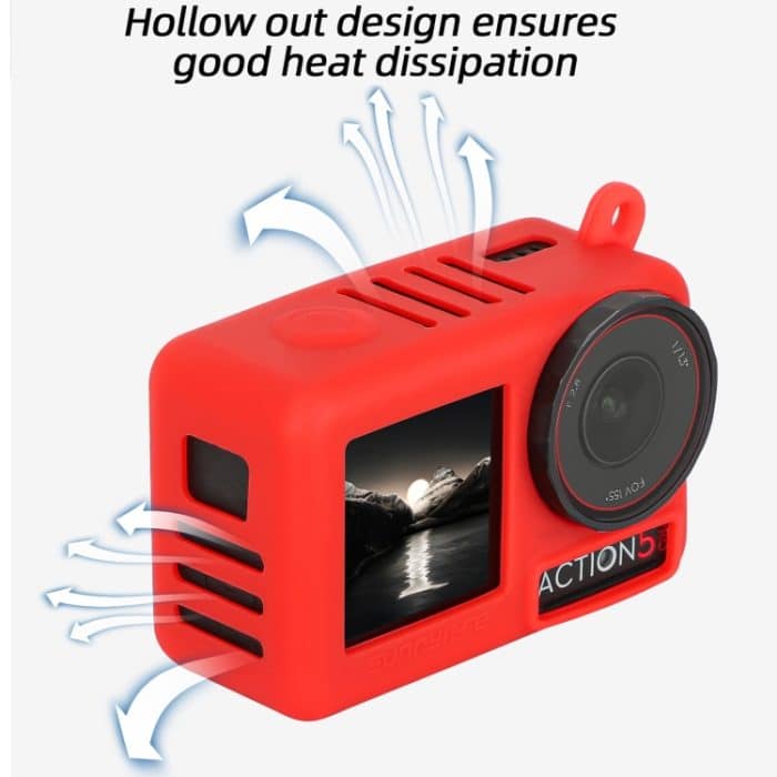 Für DJI Osmo Action 5 Pro/4/3, 2 Stück Sunnylife-Objektivdeckel aus Silikon – Bild 5