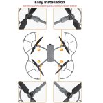 Für DJI Air 3S / 3 Sunnylife Propeller Schutz Protector Integrierte Abschirmringe Schnellverschluss Antikollisions-Requisiten Sicherer Ring – Bild 10