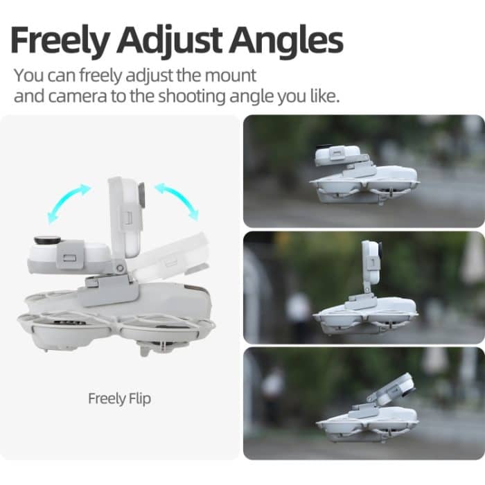 Für DJI Neo/Insta360 GO 3S/GO 3 Sunnylife Drone Erweiterung Halterung Action Kamera Halter Adapter, For DJI Neo / Insta360 GO 3S / GO 3 – Bild 3