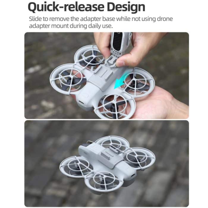 Für DJI Neo/Insta360 GO 3S/GO 3 Sunnylife Drone Erweiterung Halterung Action Kamera Halter Adapter, For DJI Neo / Insta360 GO 3S / GO 3 – Bild 6