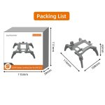 Für DJI Air 3S / 3 Sunnylife Fahrwerksverlängerungen, erhöhtes Stützbein mit Spinnengetrieben – Bild 12