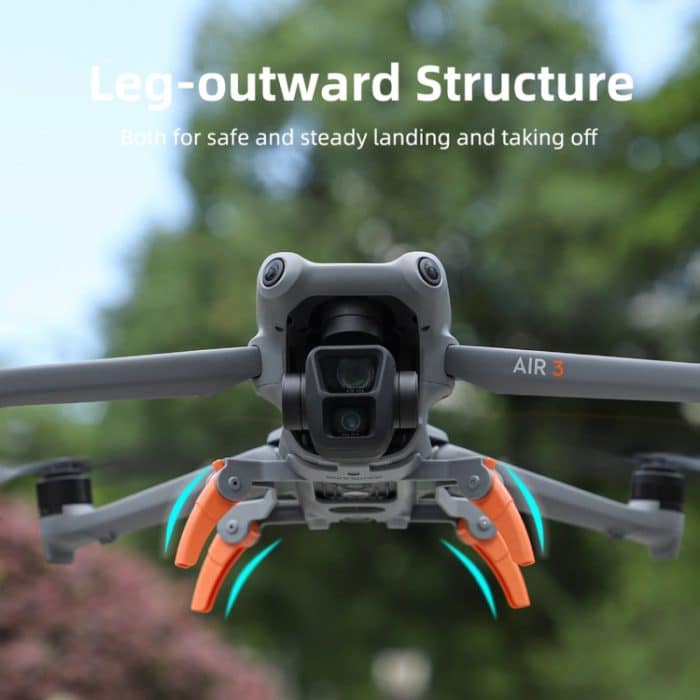 Für DJI Air 3S / 3 Sunnylife Fahrwerksverlängerungen, erhöhtes Stützbein mit Spinnengetrieben – Bild 7