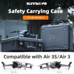 Für DJI Air 3S / 3 Sunnylife Sicherheits-Tragetasche Große Kapazität Wasserdicht Stoßfest Harte Reisetasche, For DJI Air 3S / 3 – Bild 2
