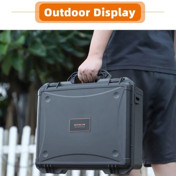 Für DJI Air 3S / 3 Sunnylife Sicherheits-Tragetasche Große Kapazität Wasserdicht Stoßfest Harte Reisetasche, For DJI Air 3S / 3 – Bild 9