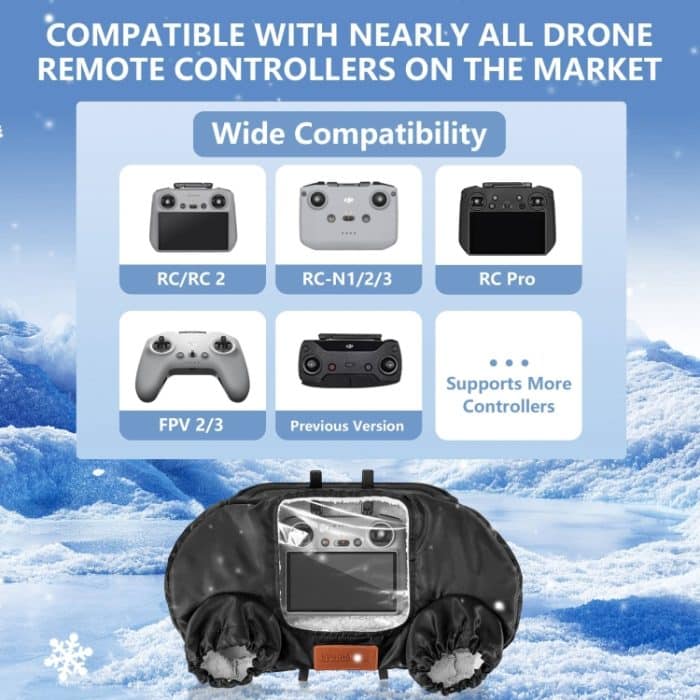 STARTRC Universal-Drohnenfernbedienung, warme Winterhandschuhe, V2 – Bild 4