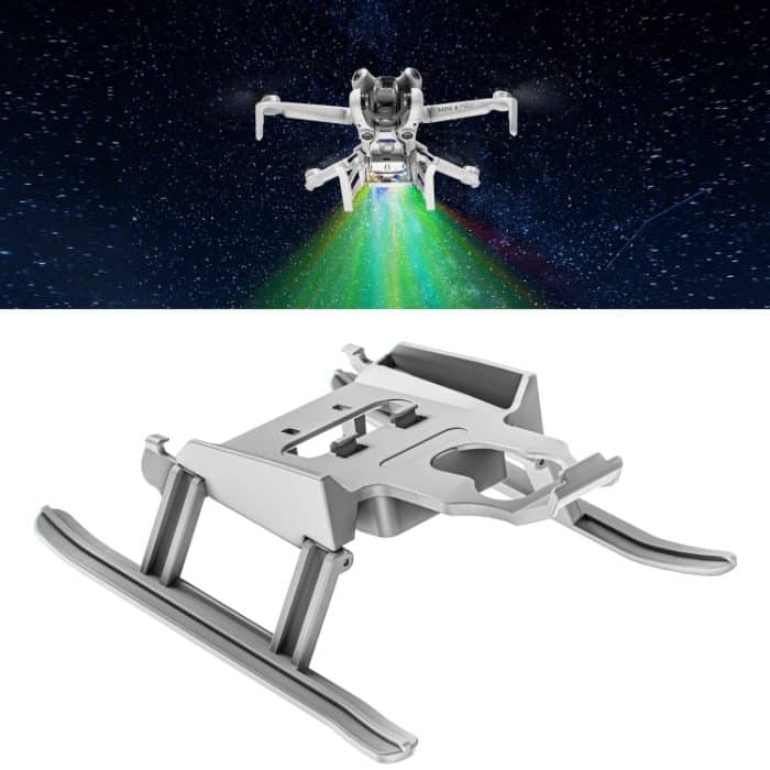 DOP0805H.jpg Für DJI Mini 4 Pro STARTRC LED-Licht, zusammenklappbares, erhöhtes Fahrwerks-Trainingsgestell, For DJI Mini 4 Pro LED Light – Bild 1