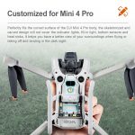 Für DJI Mini 4 Pro STARTRC LED-Licht, zusammenklappbares, erhöhtes Fahrwerks-Trainingsgestell, For DJI Mini 4 Pro LED Light – Bild 5