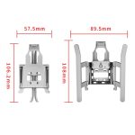 Für DJI Mini 4 Pro STARTRC LED-Licht, zusammenklappbares, erhöhtes Fahrwerks-Trainingsgestell, For DJI Mini 4 Pro LED Light – Bild 8